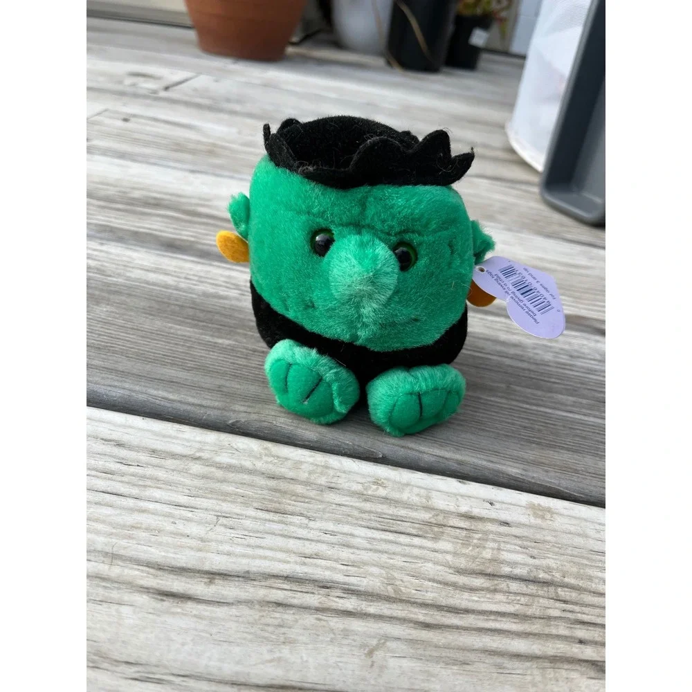 Limited‎ Edition Puffkins Stitch Frankenstein Plush Halloween Monster Toy